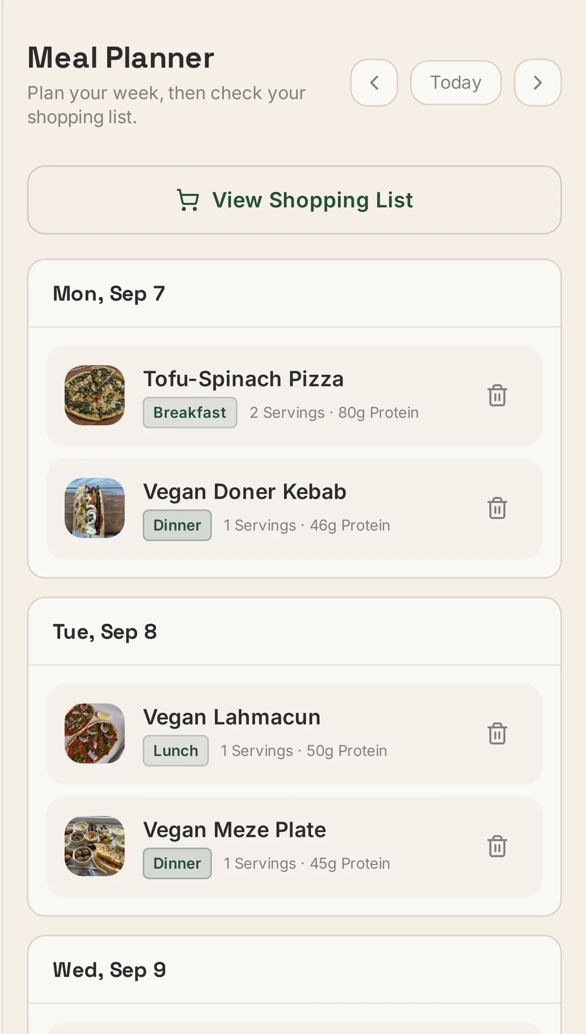 Meal Planner